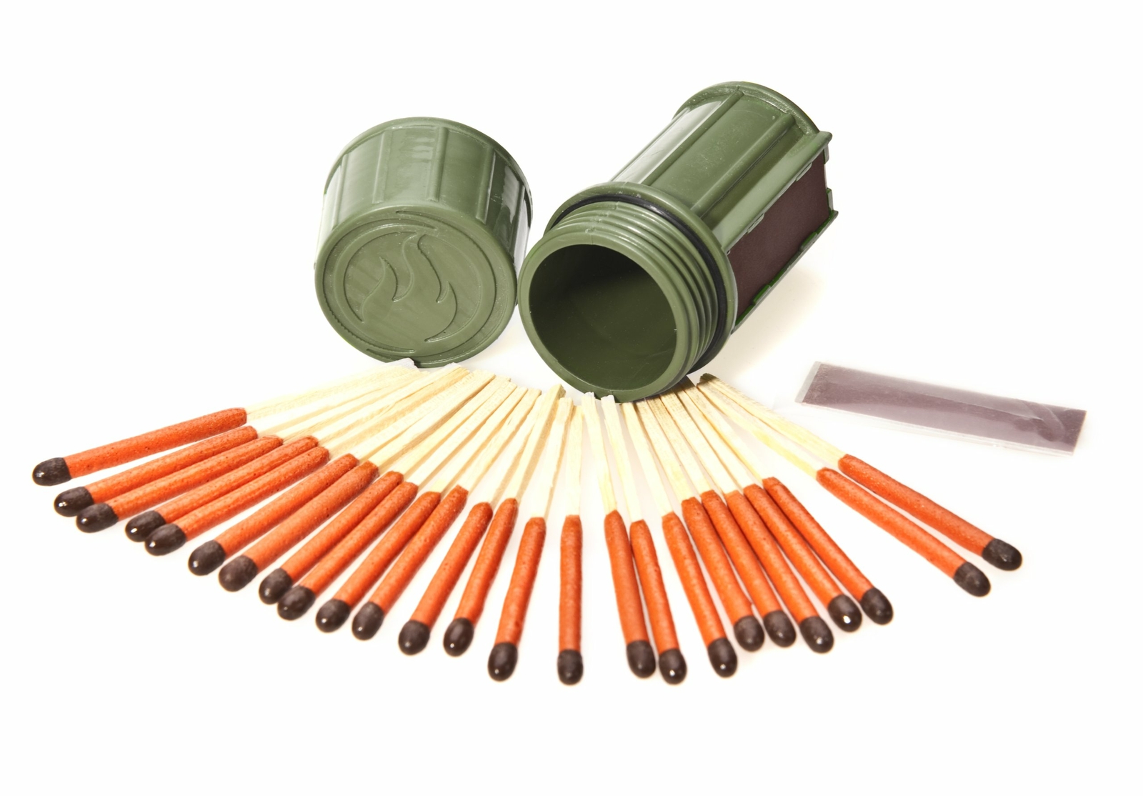 UCO Stormproof Match Kit with Waterproof Case, 25 Stormproof Matches and 3 St...