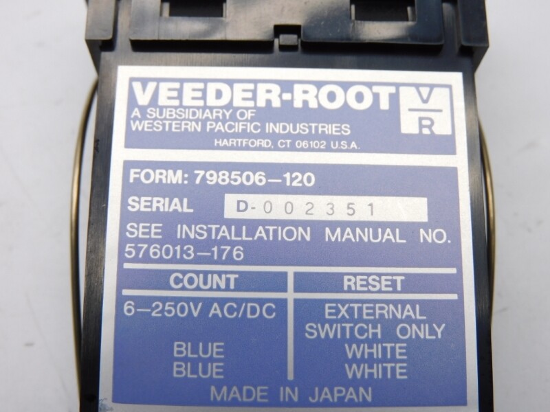 VEEDER-ROOT 798506-120 6-250VAC/DC NSMP