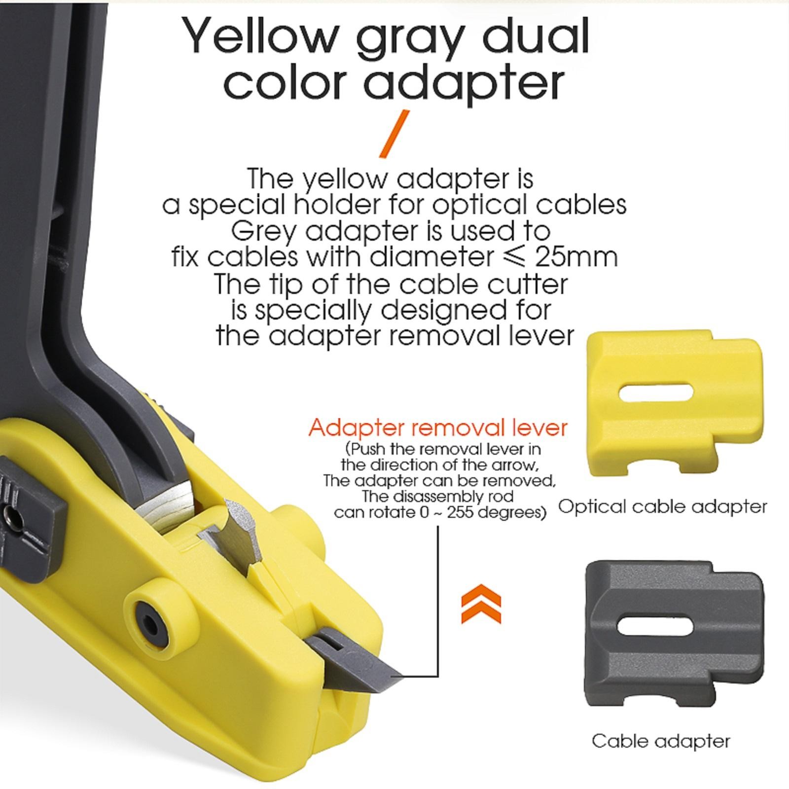 Fiber Optic Cable Stripping Knife KMS-K Longitudinal Cable Cutter Slitter D