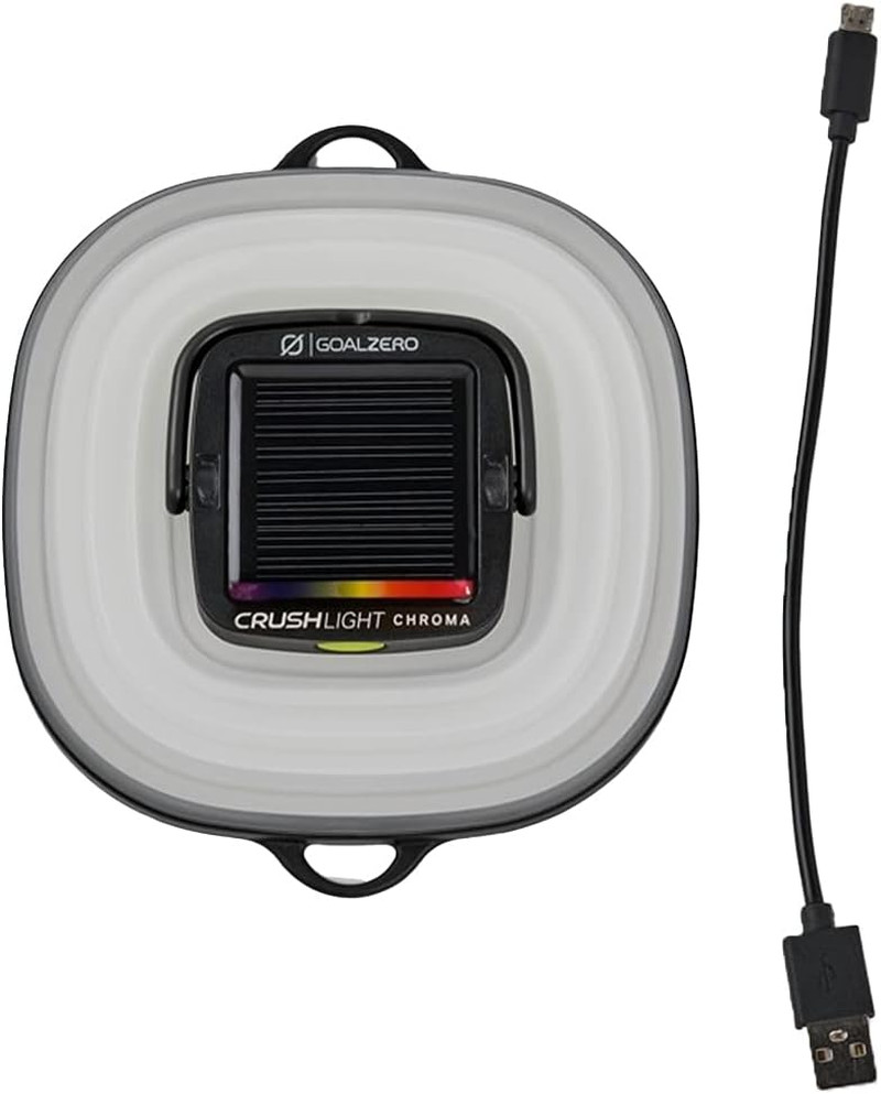 Goal Zero Crush Light Chroma Lantern Collapsible Solar Lantern 3 White plus Mult