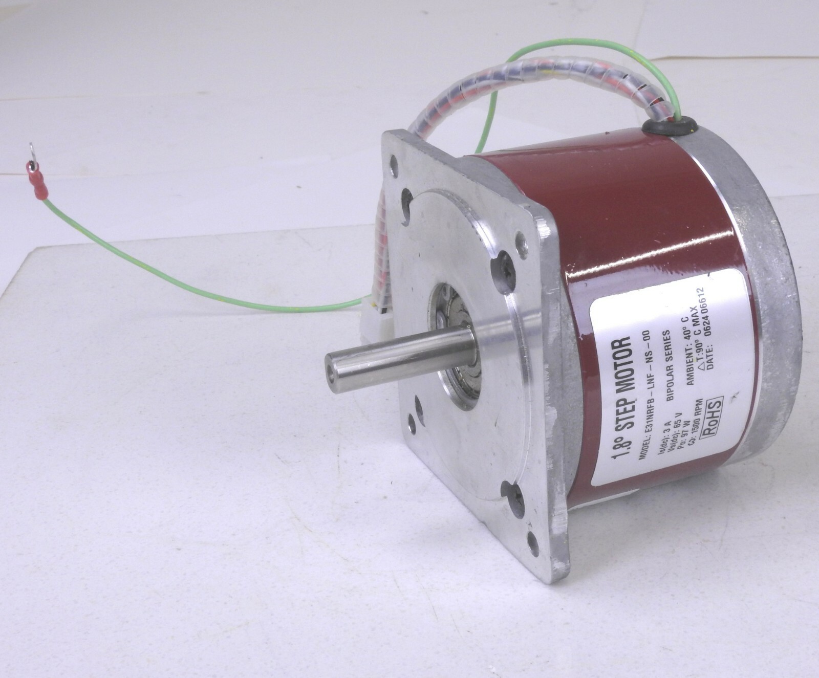 Pacific Scientific 1.8° Step Motor E31NRFB-LNF-NS-00 Bipolar Series 1500Rpm