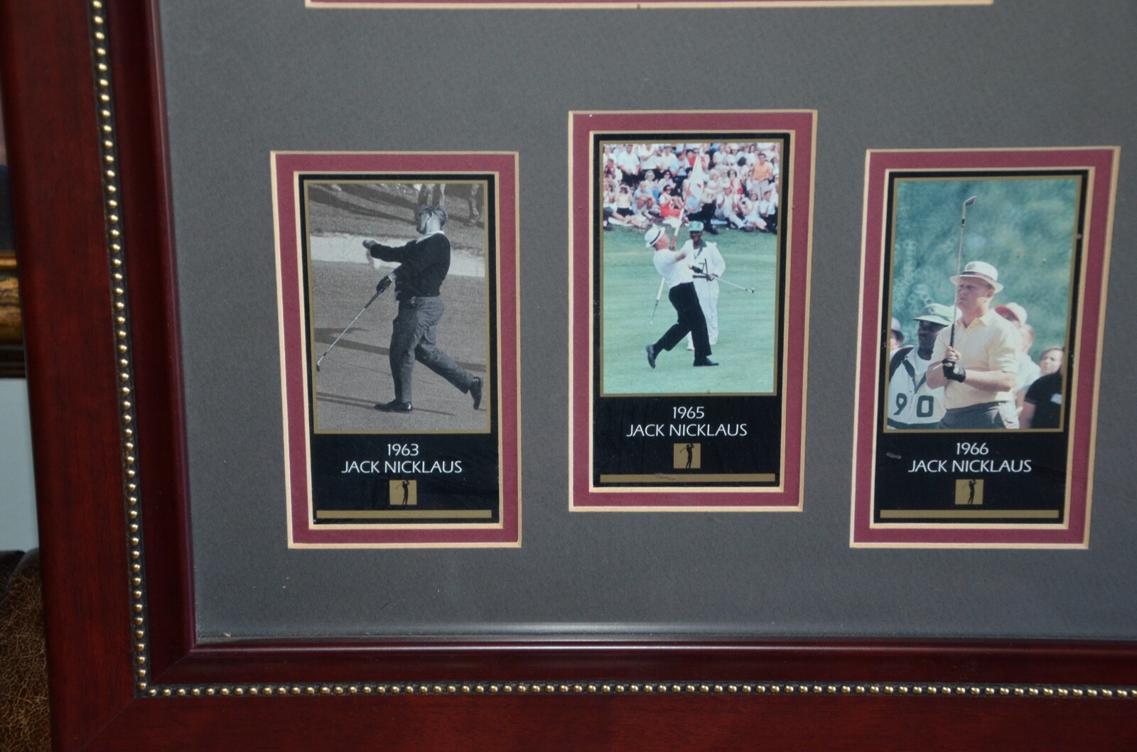 Jack Nicklaus 6 - Time Masters Champion 23.5"x27.5" Framed Collage