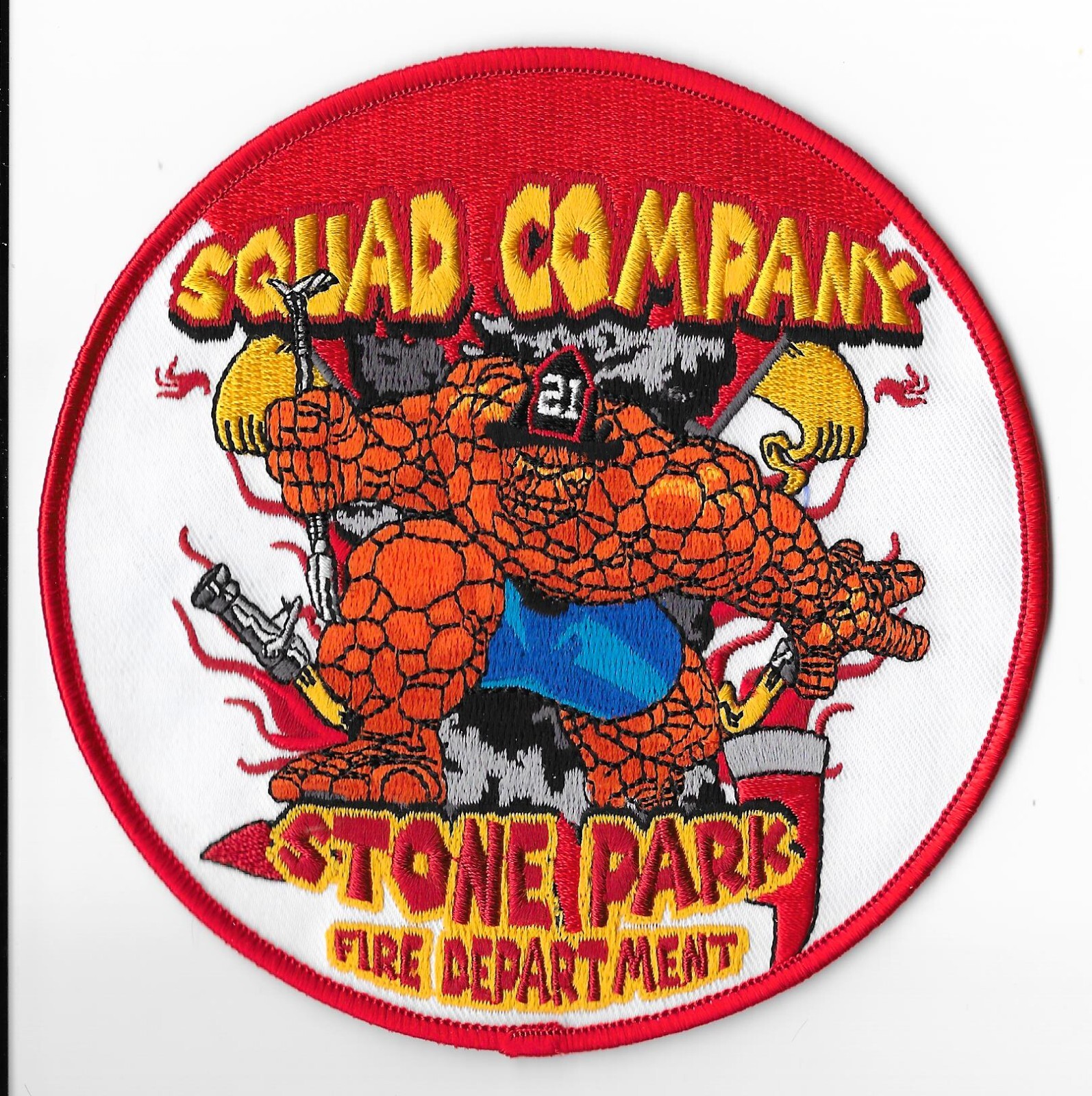 Stone Park Fire Department, Illinois Squad 21 Patch V1