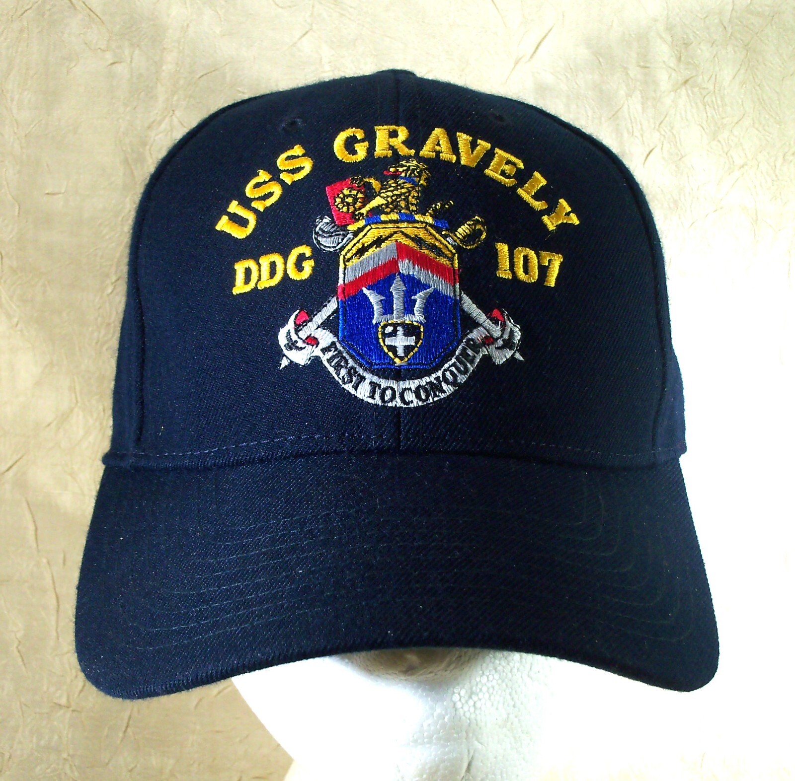 USS Gravely (DDG 107) Hat Adjustable Cap United States Navy USN