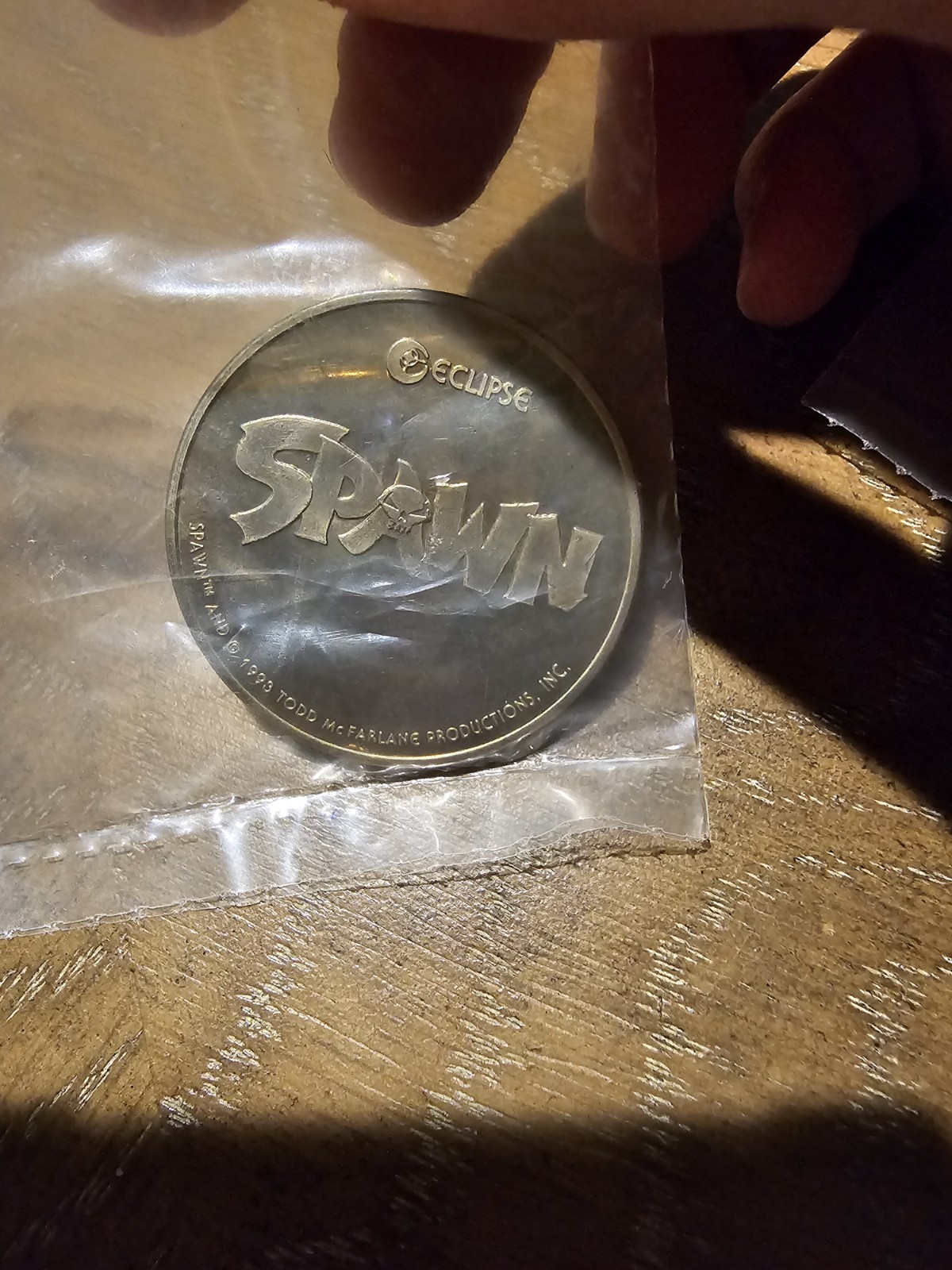 Spawn Metal Pog 1993 Eclipse SEALED