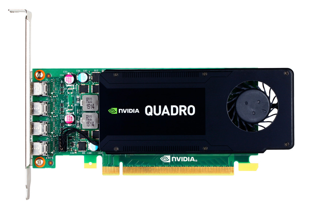NVIDIA Quadro K1200 4GB GDDR5 Full Height 4 x Mini DP Graphics Card