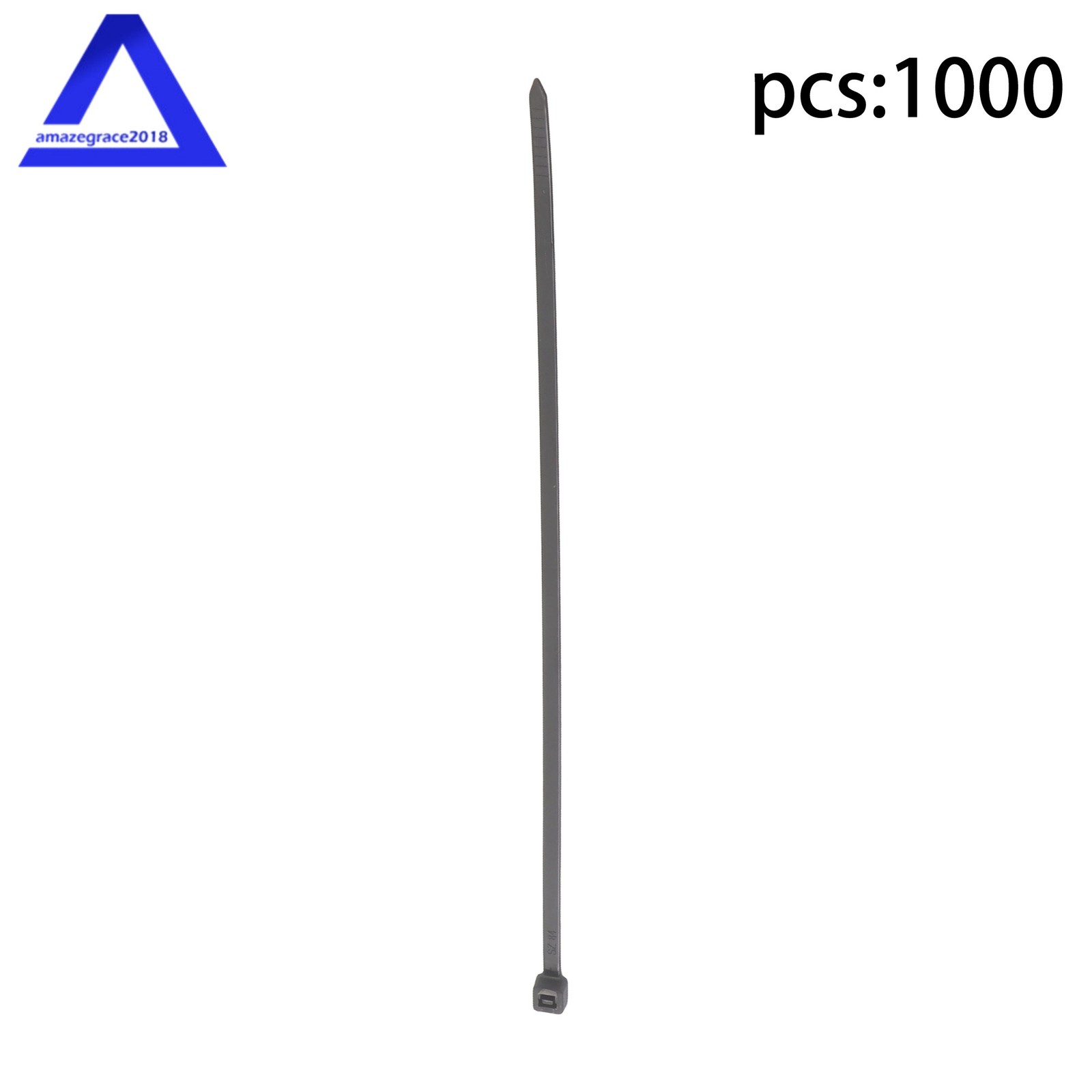 1000 Pack Cable Zip Ties 8-inch Wire Ties & 40LBS High Tensile Strength