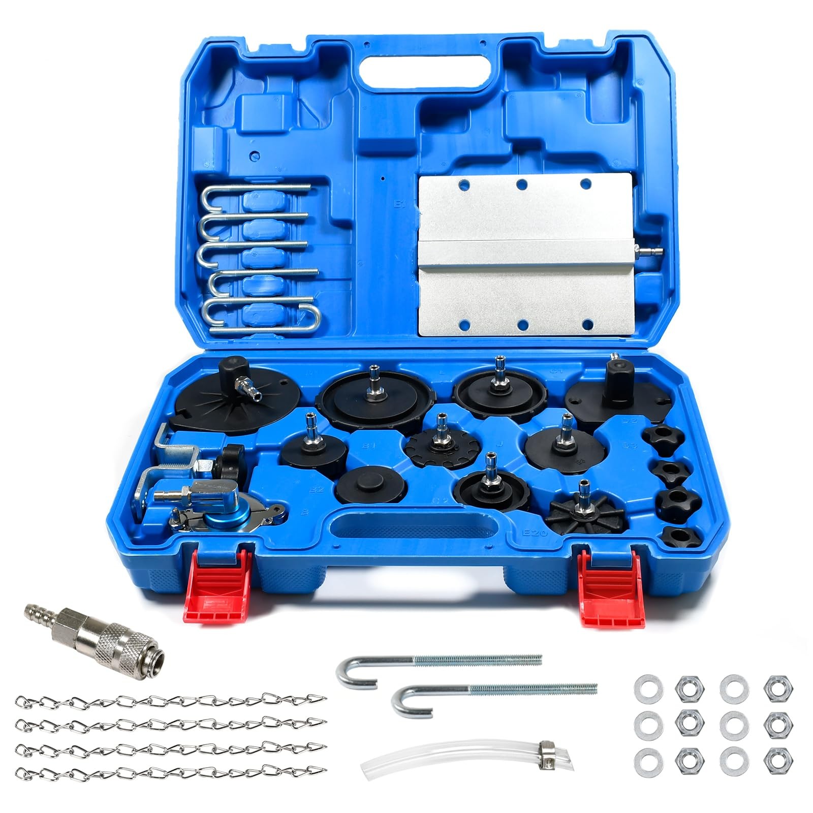12pcs Brake Master Cylinder Bleeder Adapter Kit