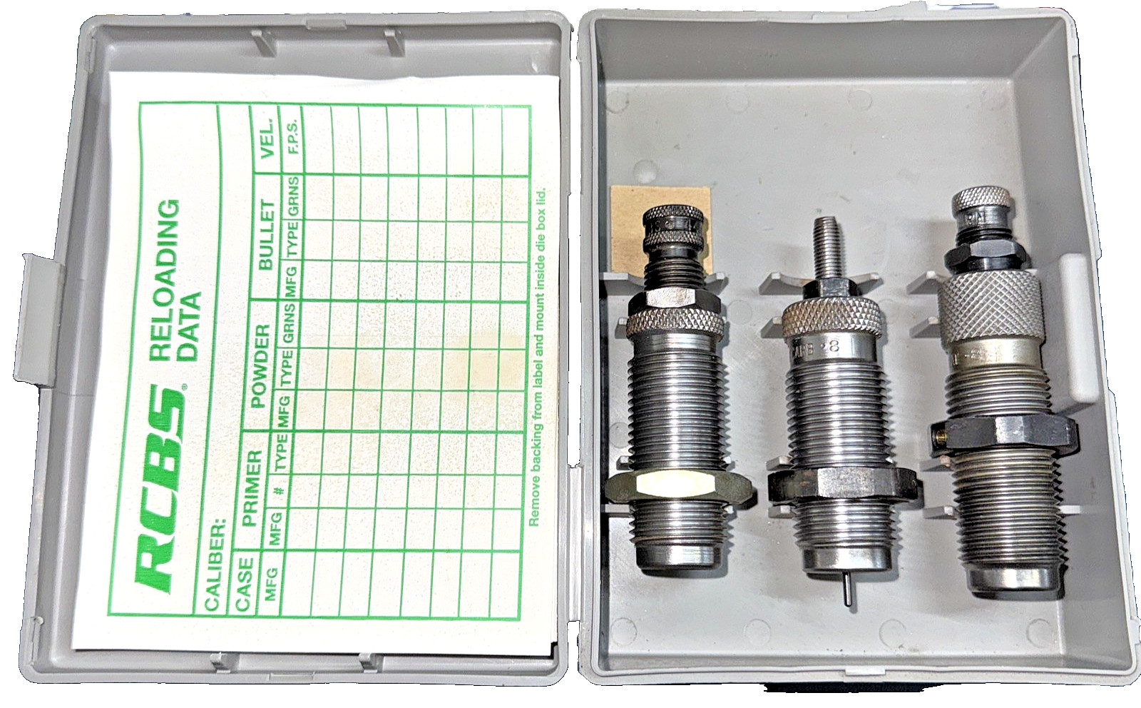 RCBS .44 Mag .44 Special 3-Die Carbide Reloading Die Set #18612 w/ Box-FREE SHIP