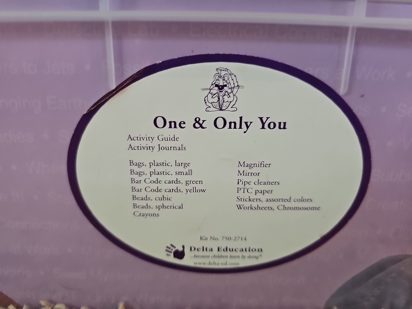Science In A Nutshell ONE AND ONLY YOU Homeschool Learning Kit Delta Education