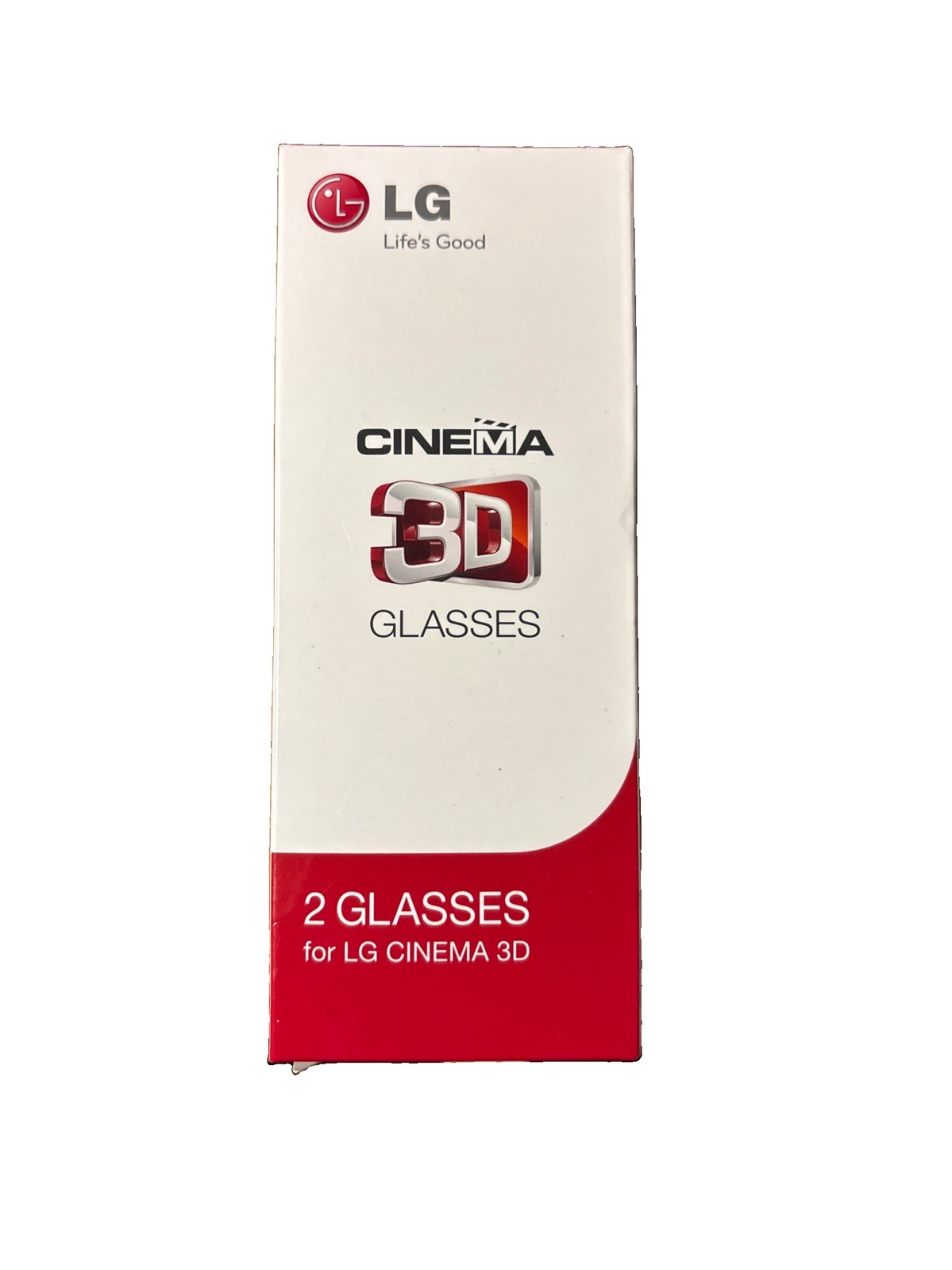 LG AG-F310 Cinema 3D Glasses - Black