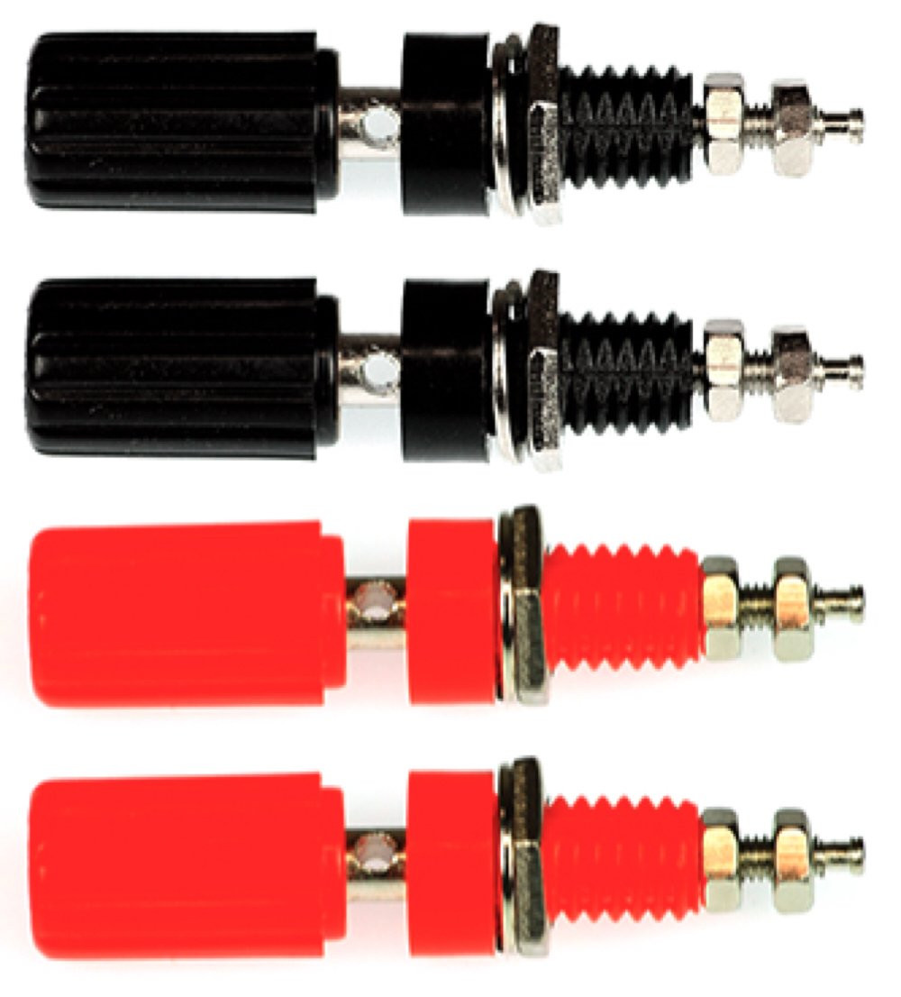 Amplifier Terminal Connector Binding Post Banana Plug Jack Socket Panel/Chassis