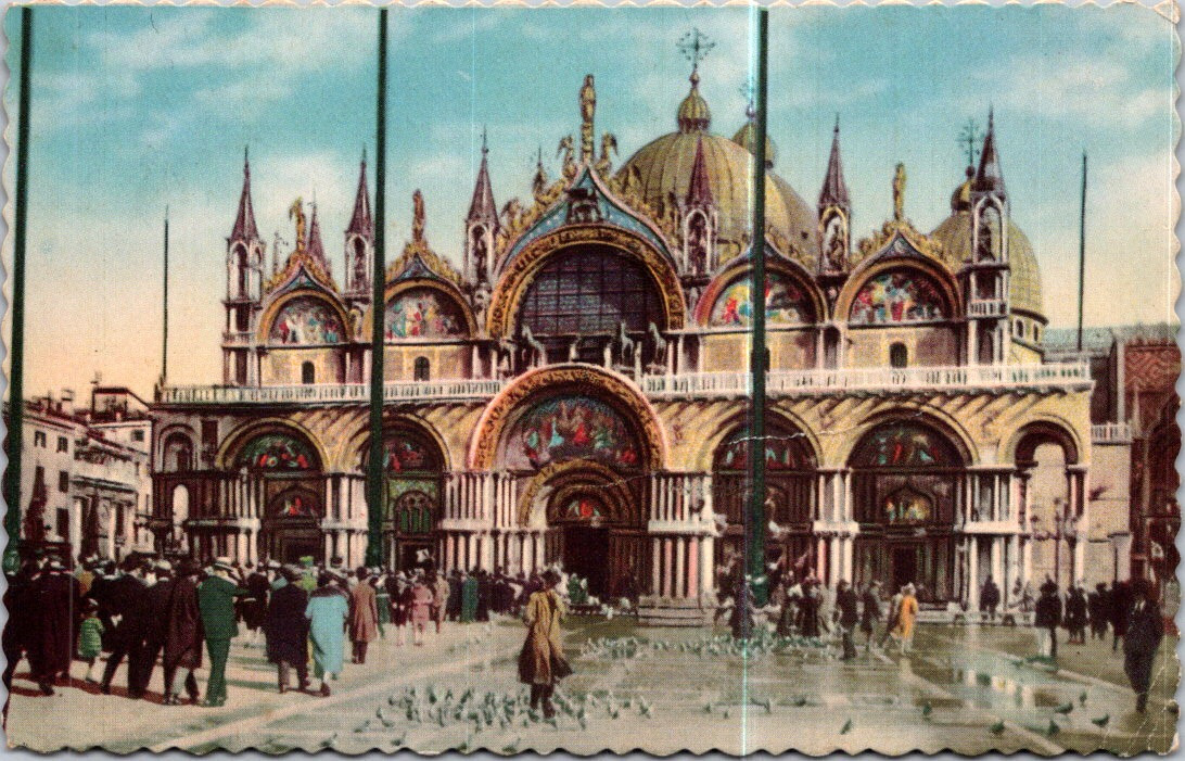 (1006) 31-5-2025 - Italy - San Marco Venice (posted to Australia from UK 1960's)