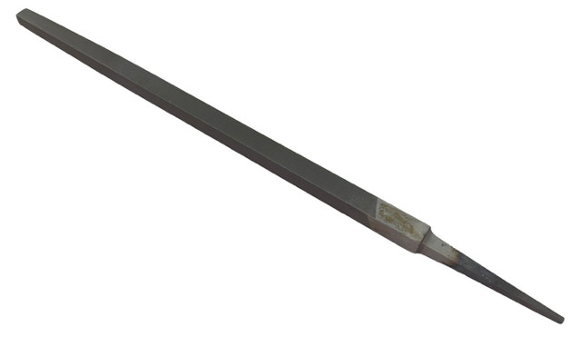 14" Square Smooth File Double Cut Tapered Slightly Towards Point