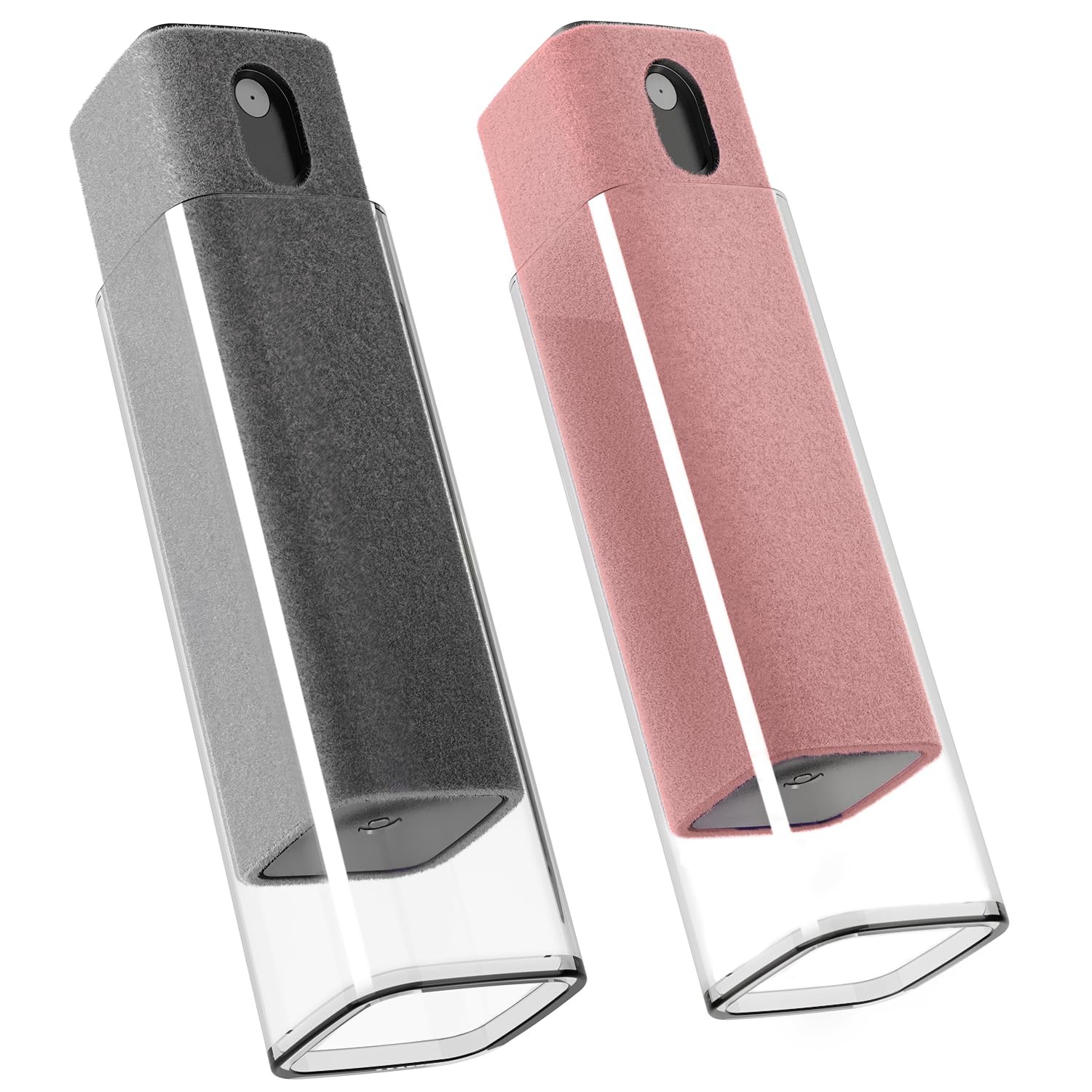 EVEO Car Screen Cleaner Spray and Wipe -2-in-1 iPad 2 Pack, Grey & Rose Gold