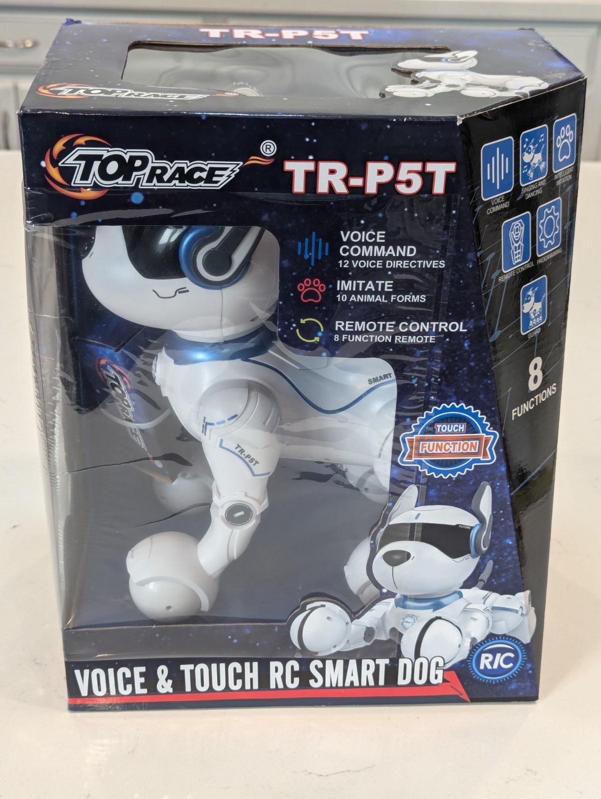 Top Race Robot Dog - TR-P5T - Robot Dog for Kids - Remote Control Robot Pet Toy