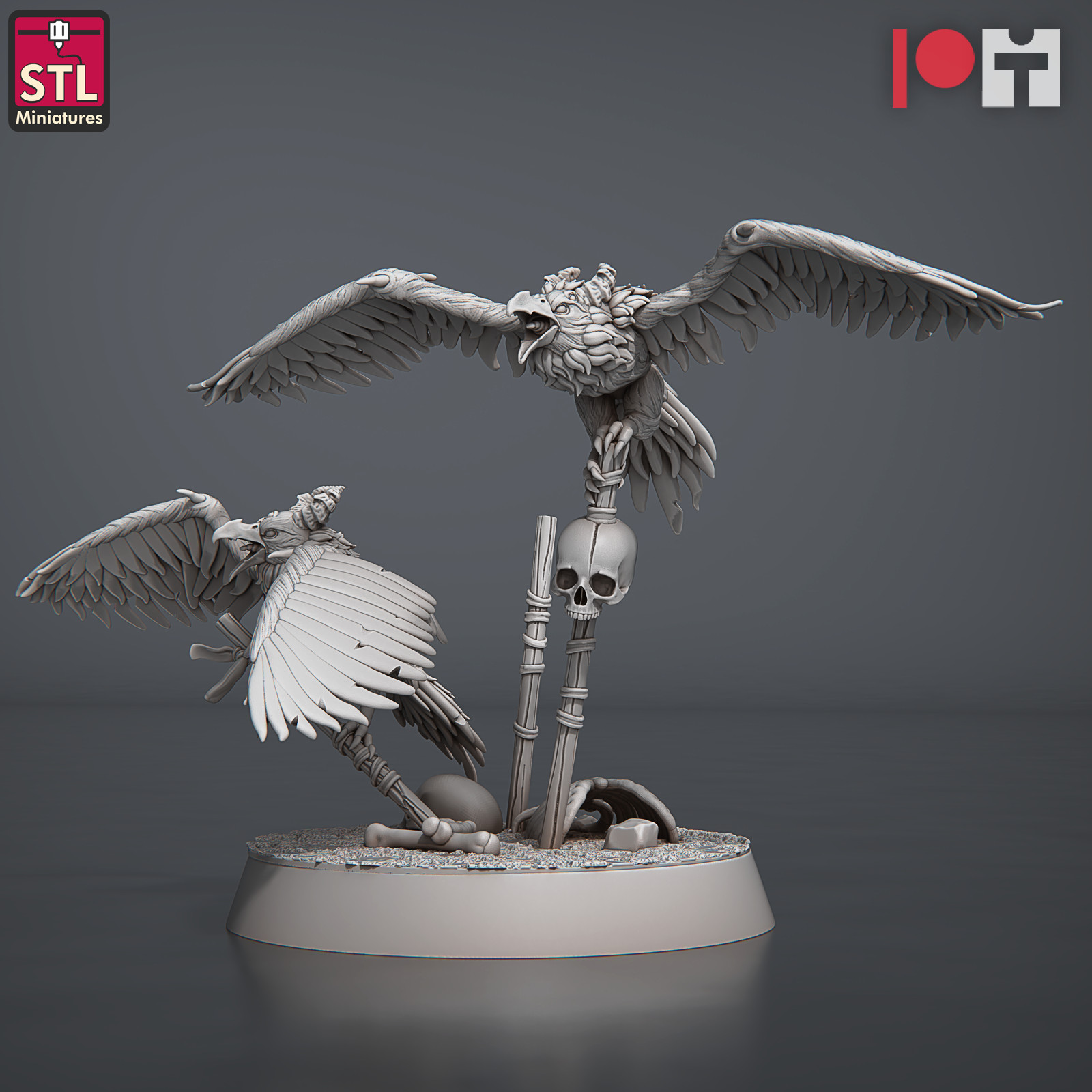 Hell Crows  Legion Terrain Scenery Tabletop Miniatures 28mm
