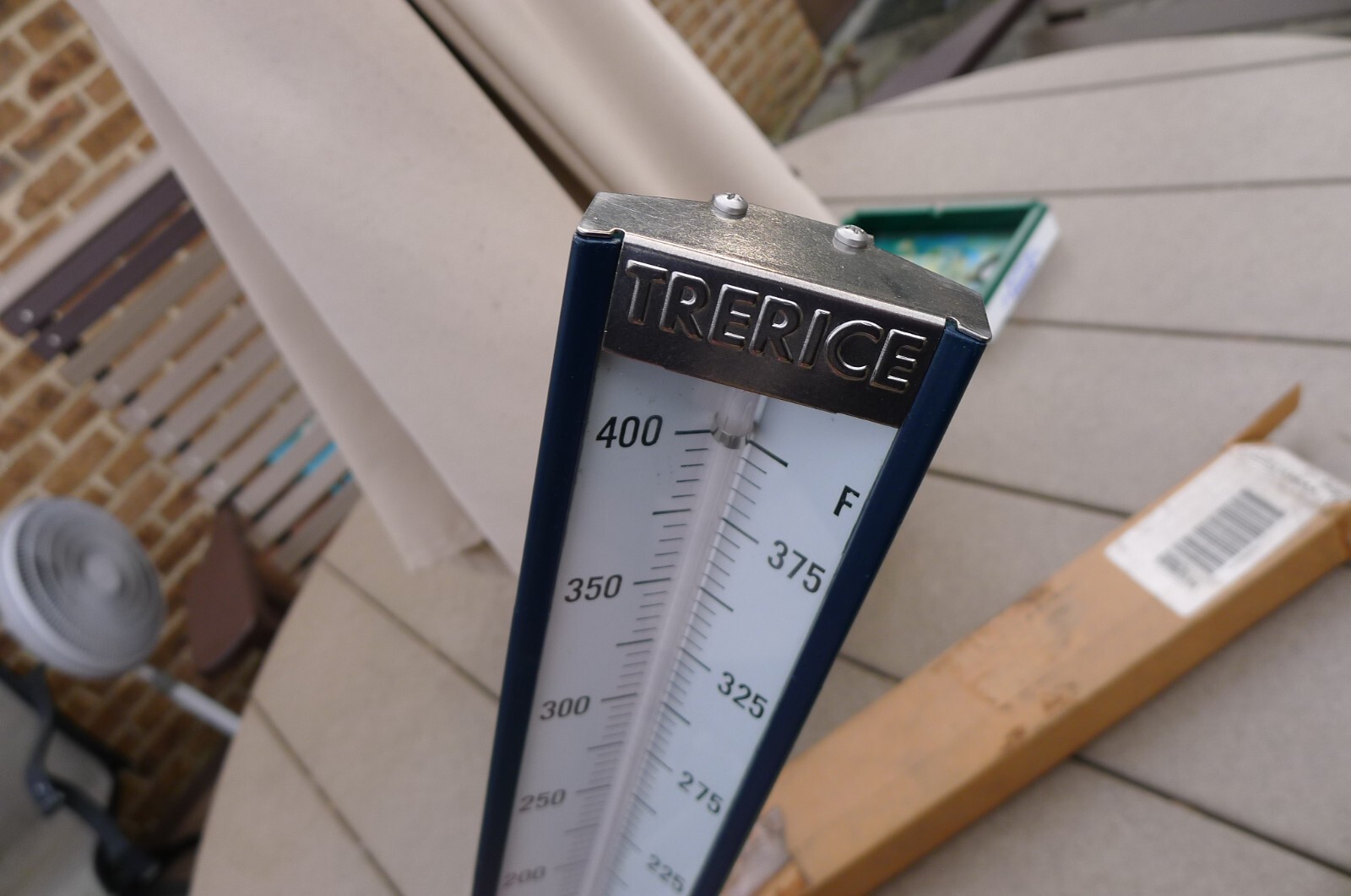 TRERICE 50-400F THERMOMETER CX914035, 12" SCALE