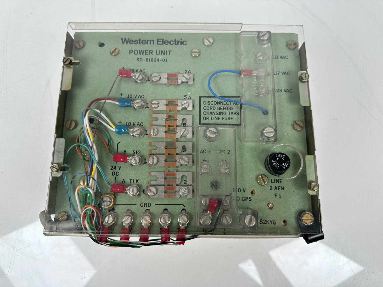 WESTERN ELECTRIC SD-81824-01, 19C4A Power Unit, BELL SYSTEM