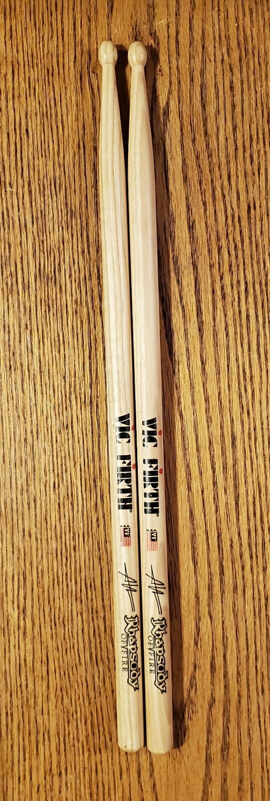 Vic Firth Rhapsody Of Fire Alex Holzwarth Band Professional Drumsticks