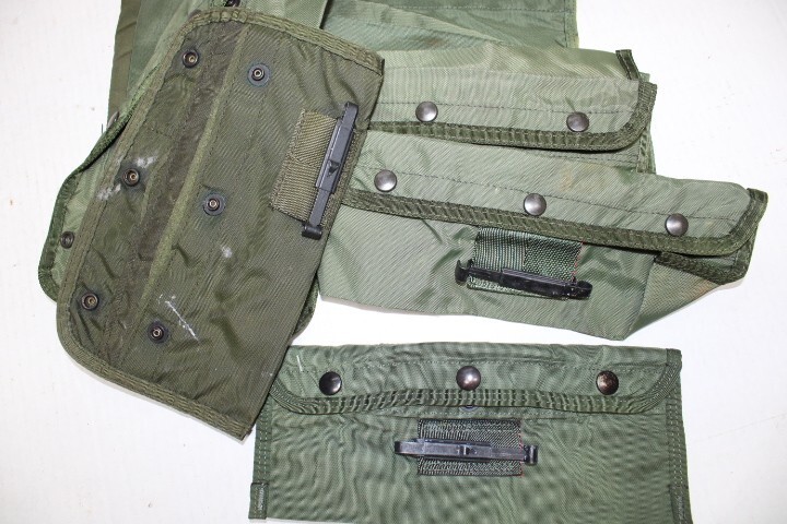 US Military Issue .223 5.56 Rifle Gun Cleaning Kit Pouch Nylon Od Green Case 1