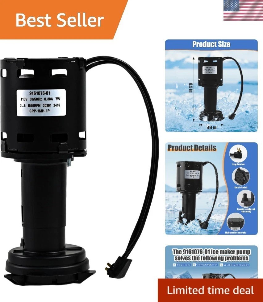 High-Performance ICE-O-MATIC Ice Machine Pump Motor – Safeguard Your Equipment