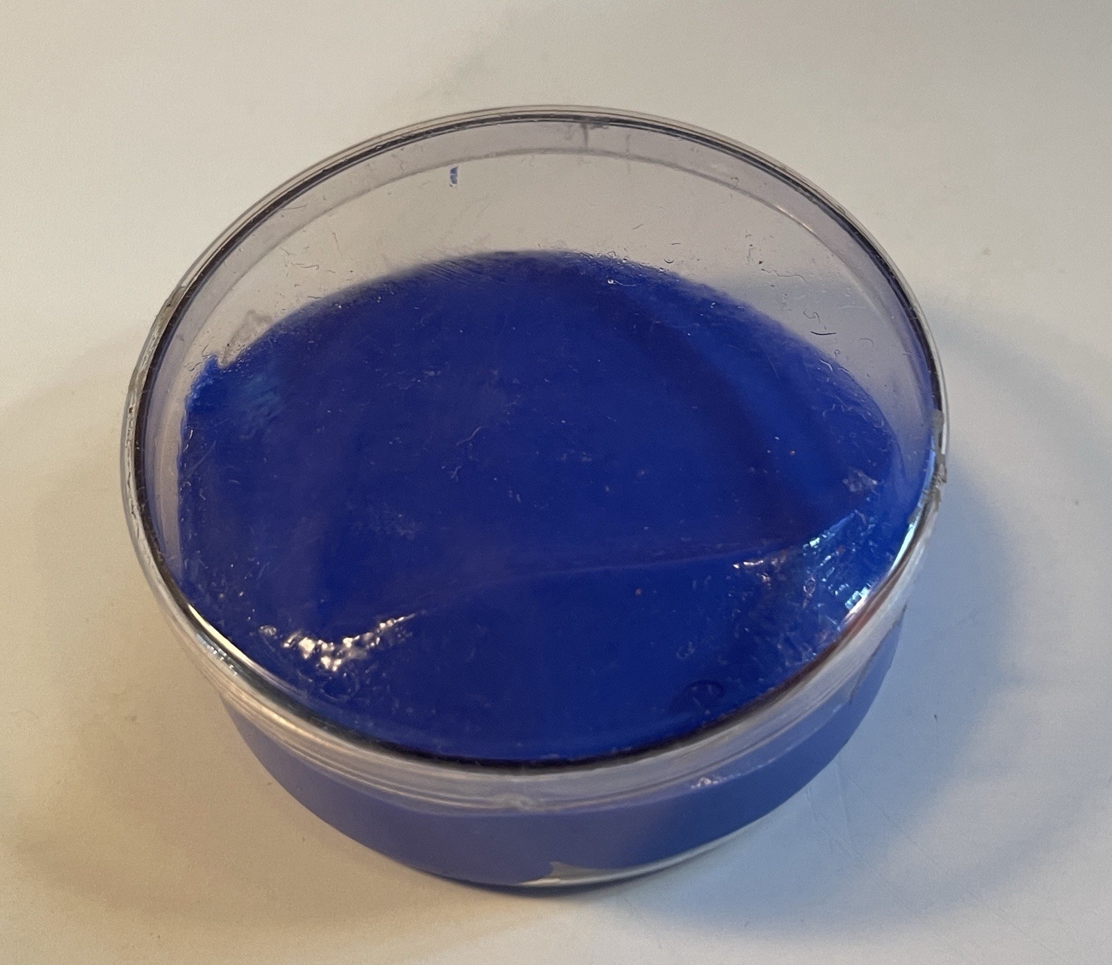 Play Putty Blue Bounces 2 Inches Diameter. Fun Play Toy. Excellent Condition.