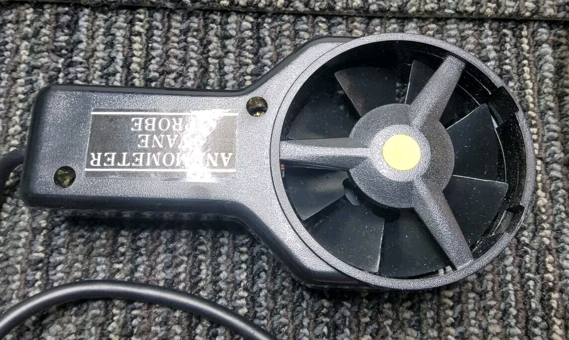 Sper Scientific 840030 Digital Anemometer in Case