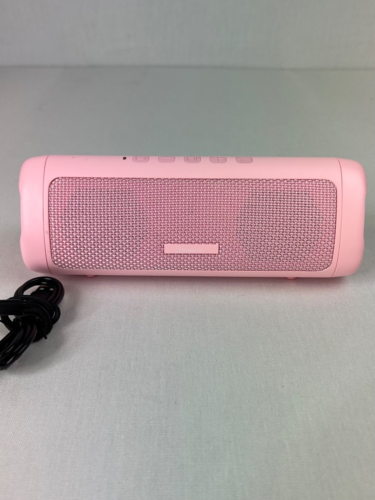 Bolabutty C27-C Bluetooth Speaker Pink Water Resistant LED Light Type C Charging
