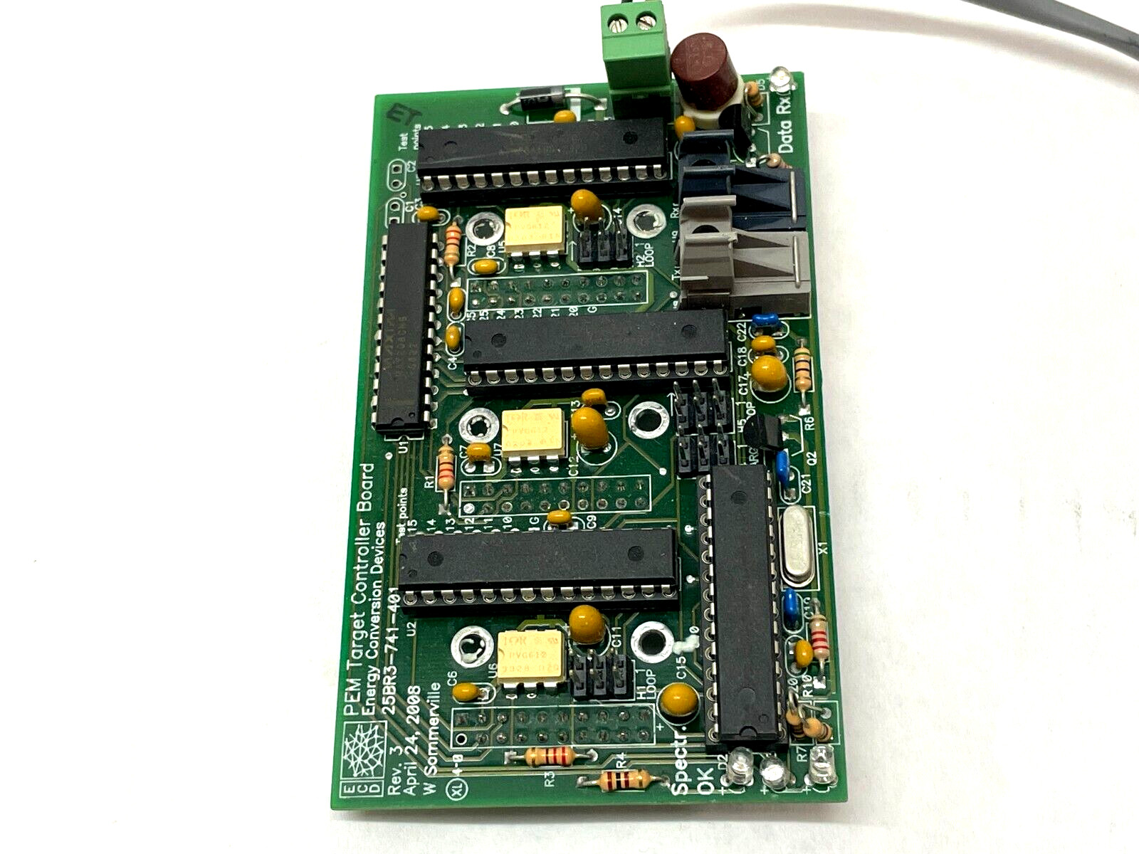 ECD 25BR3-741-401 Rev. 3 PEM Target Controller Board