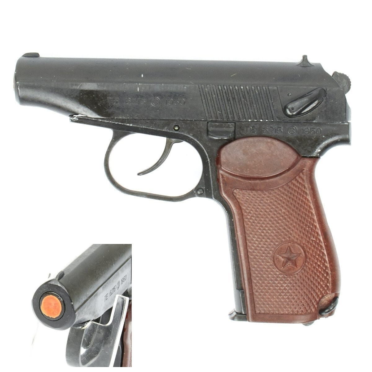 Denix Russian Makarov Non-Firing Collectible Replica Gun Full Size Metal