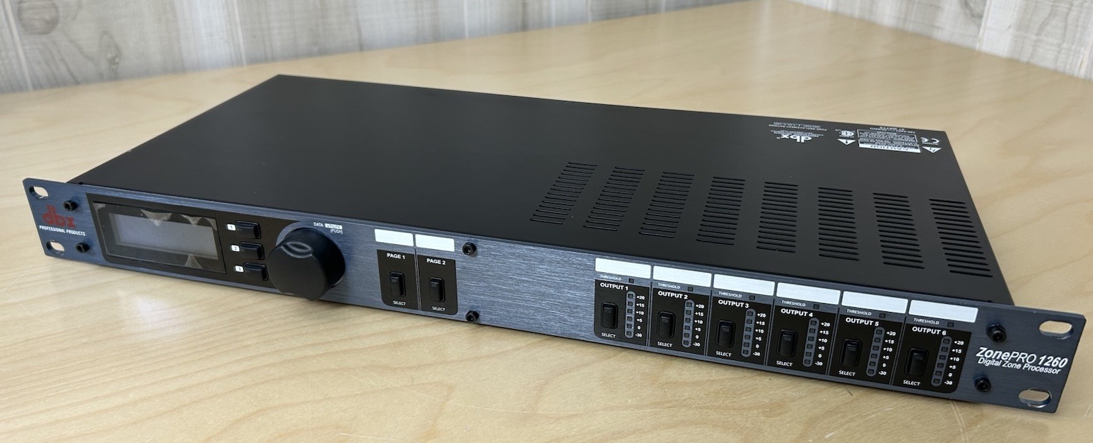 DBX1260 ZonePRO1260 Digital Zone Processor Parts/ Repair