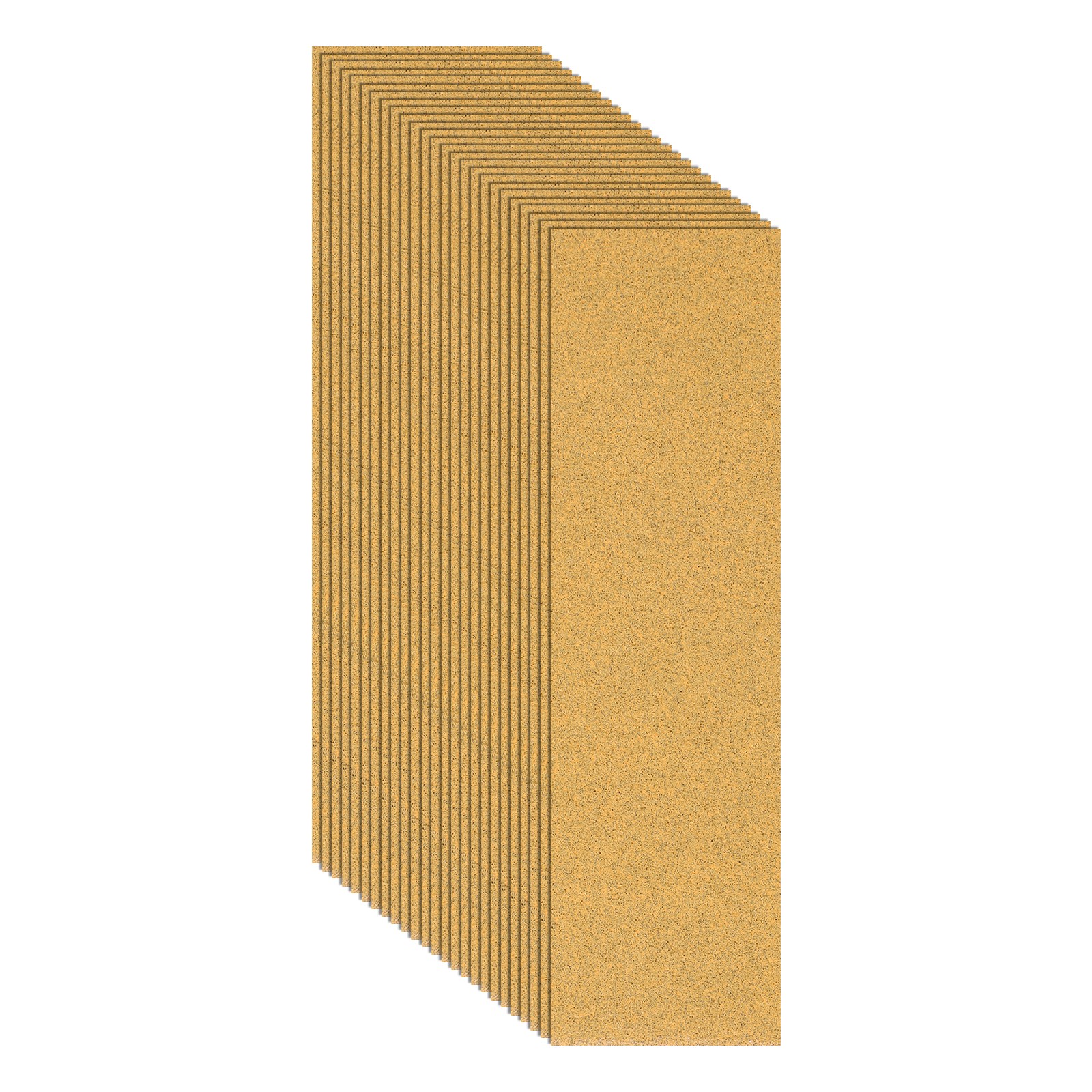 25 Pack 1" x 3.5" Sandpaper, 120 Grit Sand Papers for Wood Furniture Floor