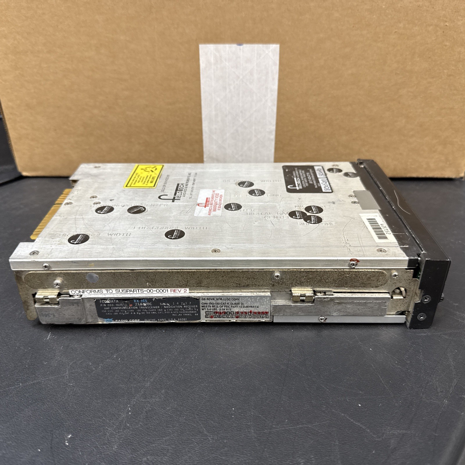 KX 165 TSO 28V With Tray