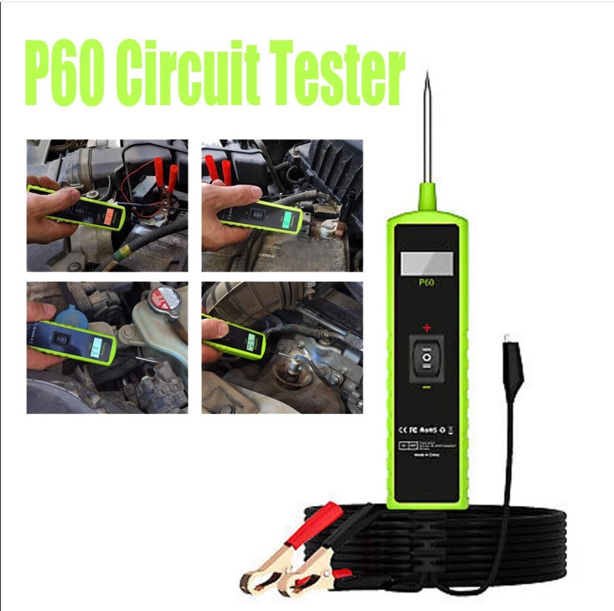 Original TopDiag P60 Automotive Power Probe Circuit Tester Relay Injector Tester