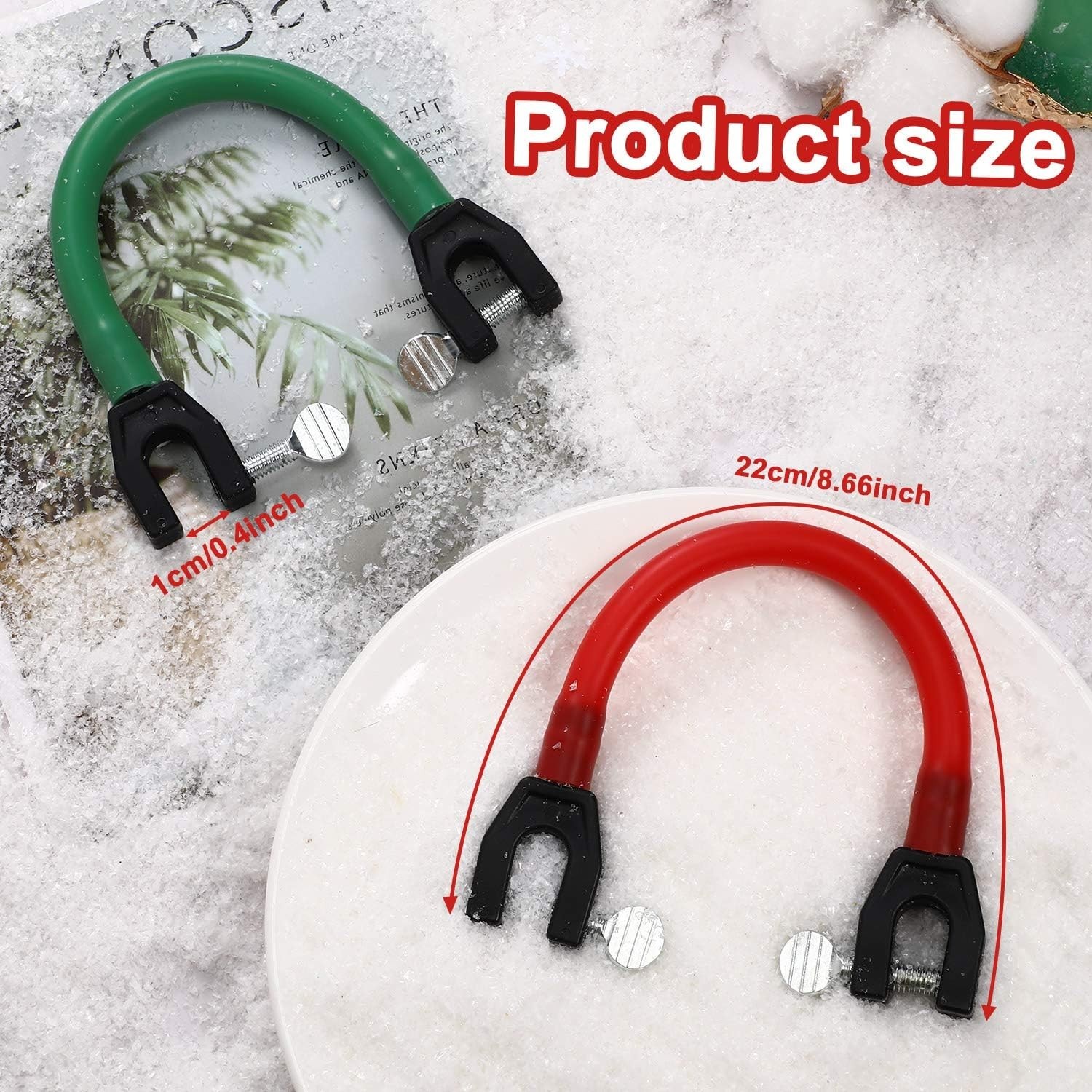 2 Pieces Ski Tip Connector Trainer Ski Training Aid Snow Training Tools Winter