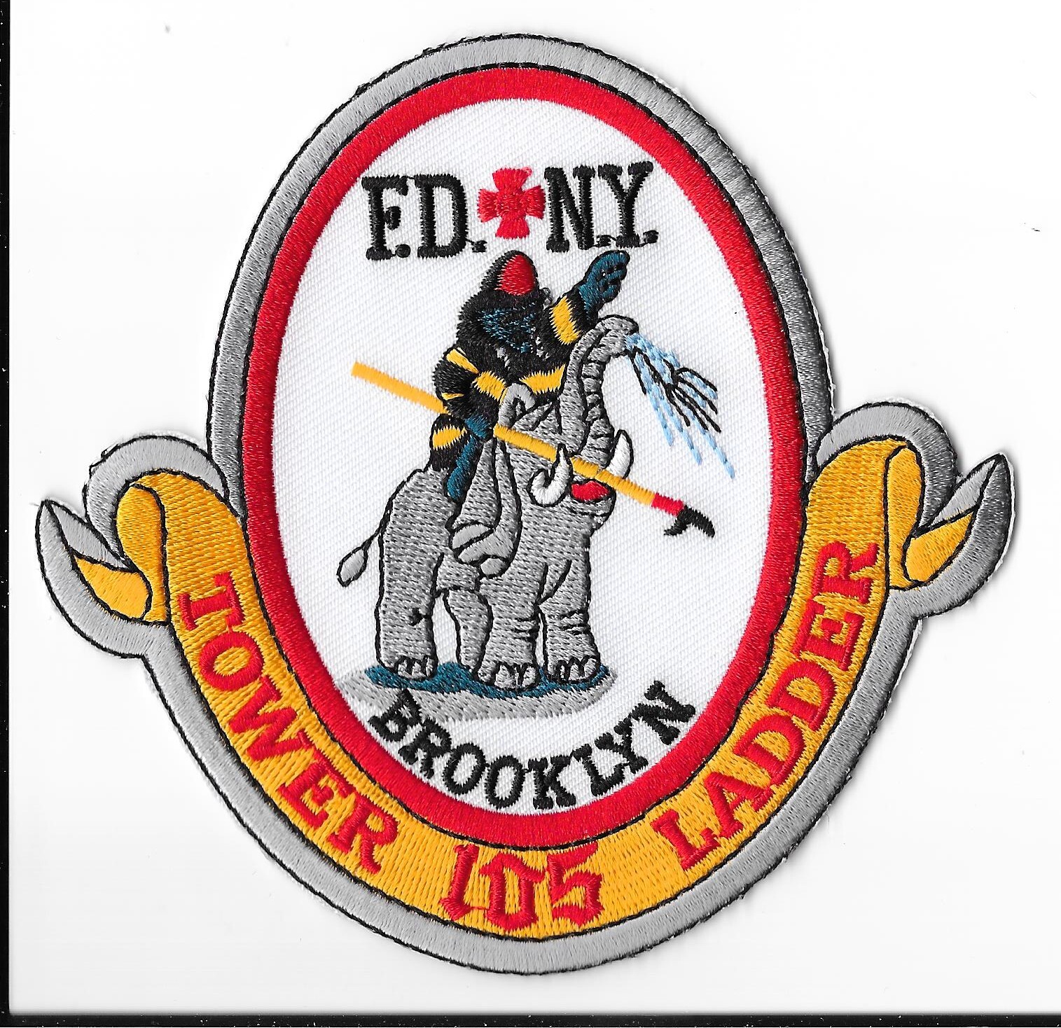 New York Fire Department (FDNY) Ladder 105 Brooklyn Patch V1