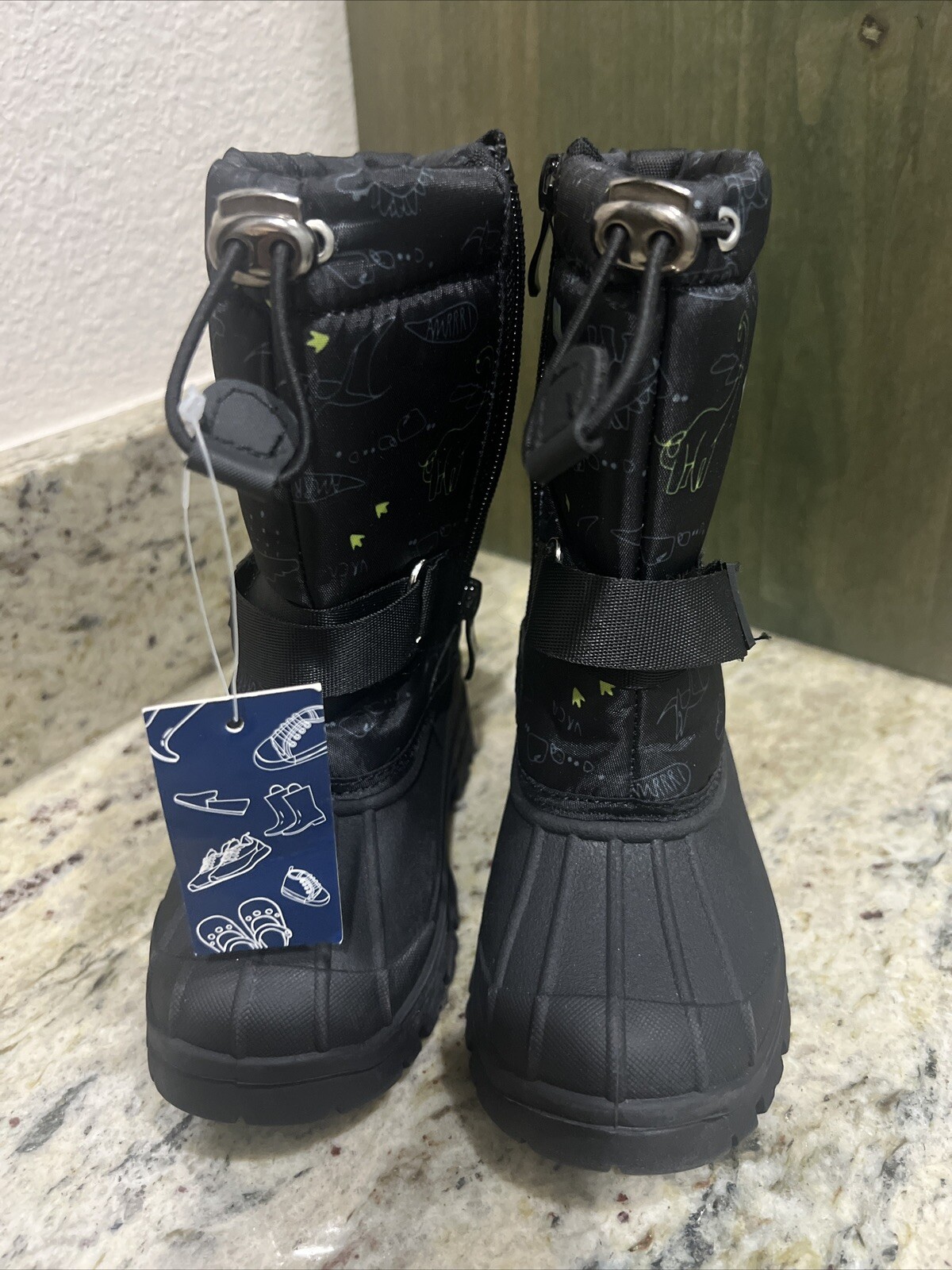 Kkomforme Winter Snow Boot Toddler Size 7 Dinosaur