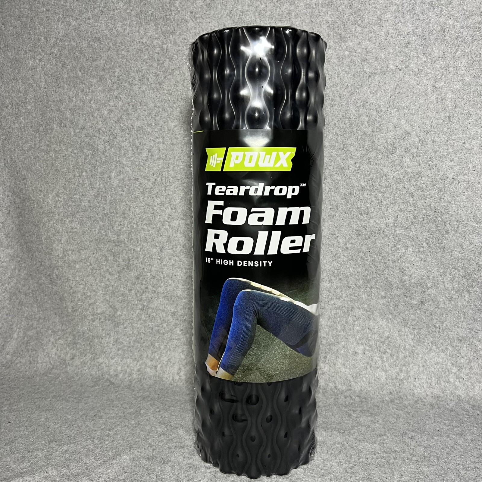 PowX Teardrop Foam Roller High Density for Deep Tissue Massage Muscle Stiffness