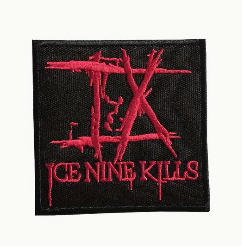 ICE NINE KILLS - AMERICAN METALCORE BAND - 2006 - Embroidered Iron-On/Sew Patch