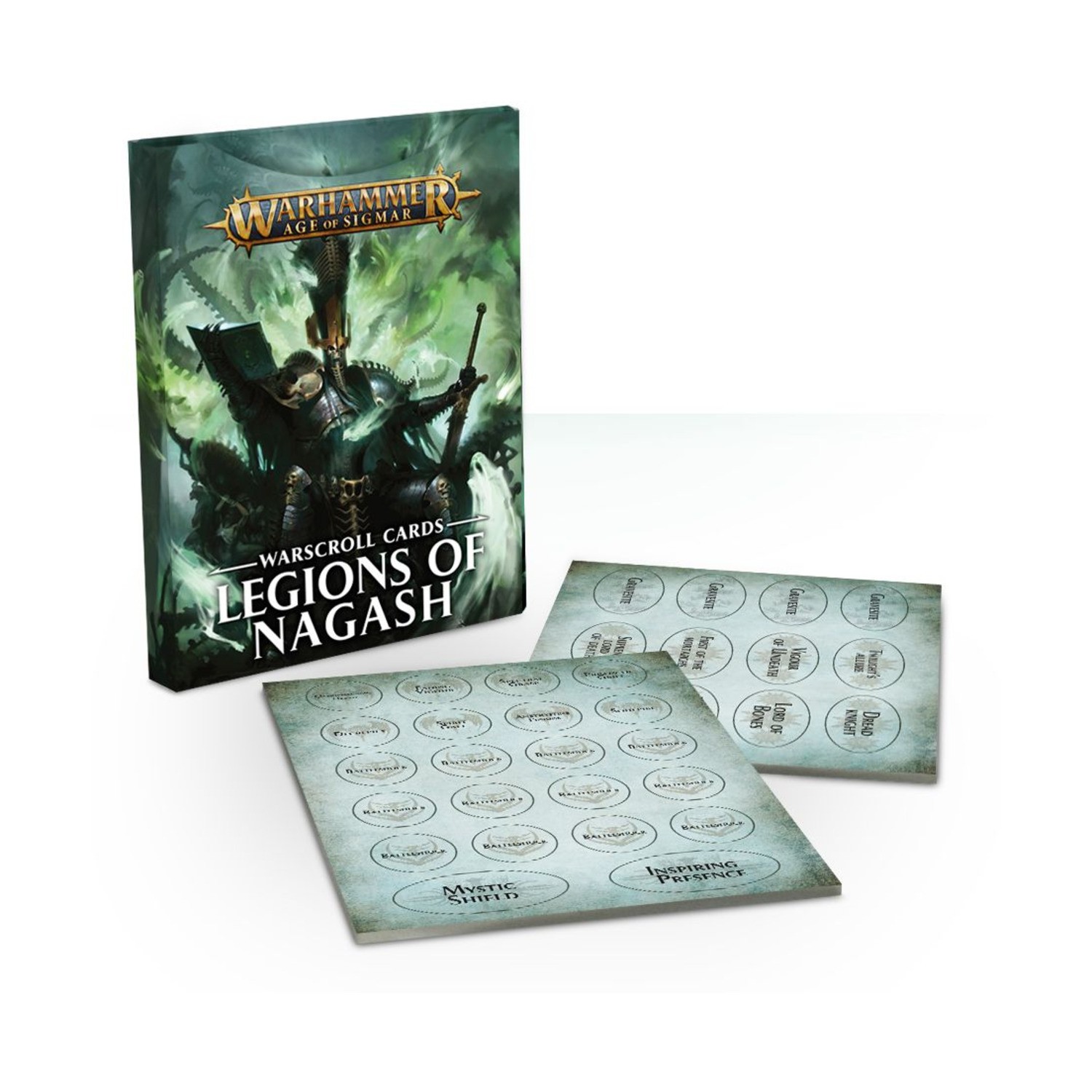 GW Warhammer Age of Sigmar Warscroll Cards - Legions of Nagash SW (New)
