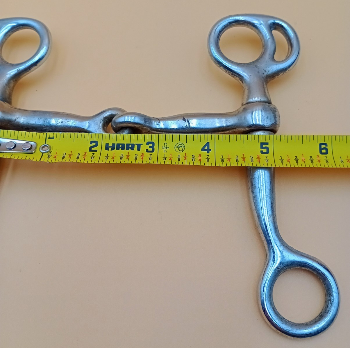 Western Tom Thumb Snaffle Bit 4 1/2" Mouth