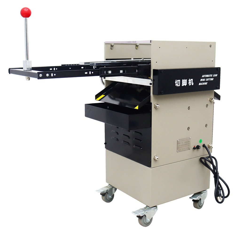 110V Automatic PCB Lead Wire Cutting Machine Circuit Board Cut Foot Machine 250E