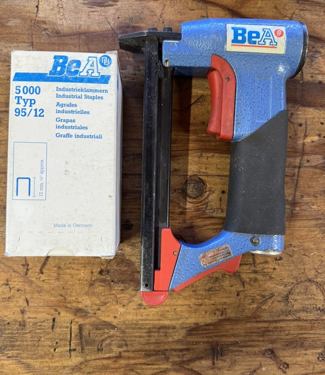 Bea Stapler For 95/12 Staples W/ One Box Staples