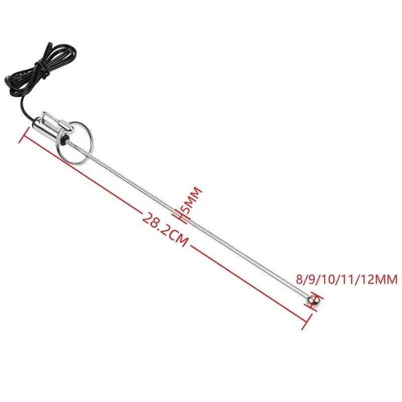 E-Stim Urethral Plug Sound Dilator Electro Penis Plug Stretcher CBT Enhancer Toy