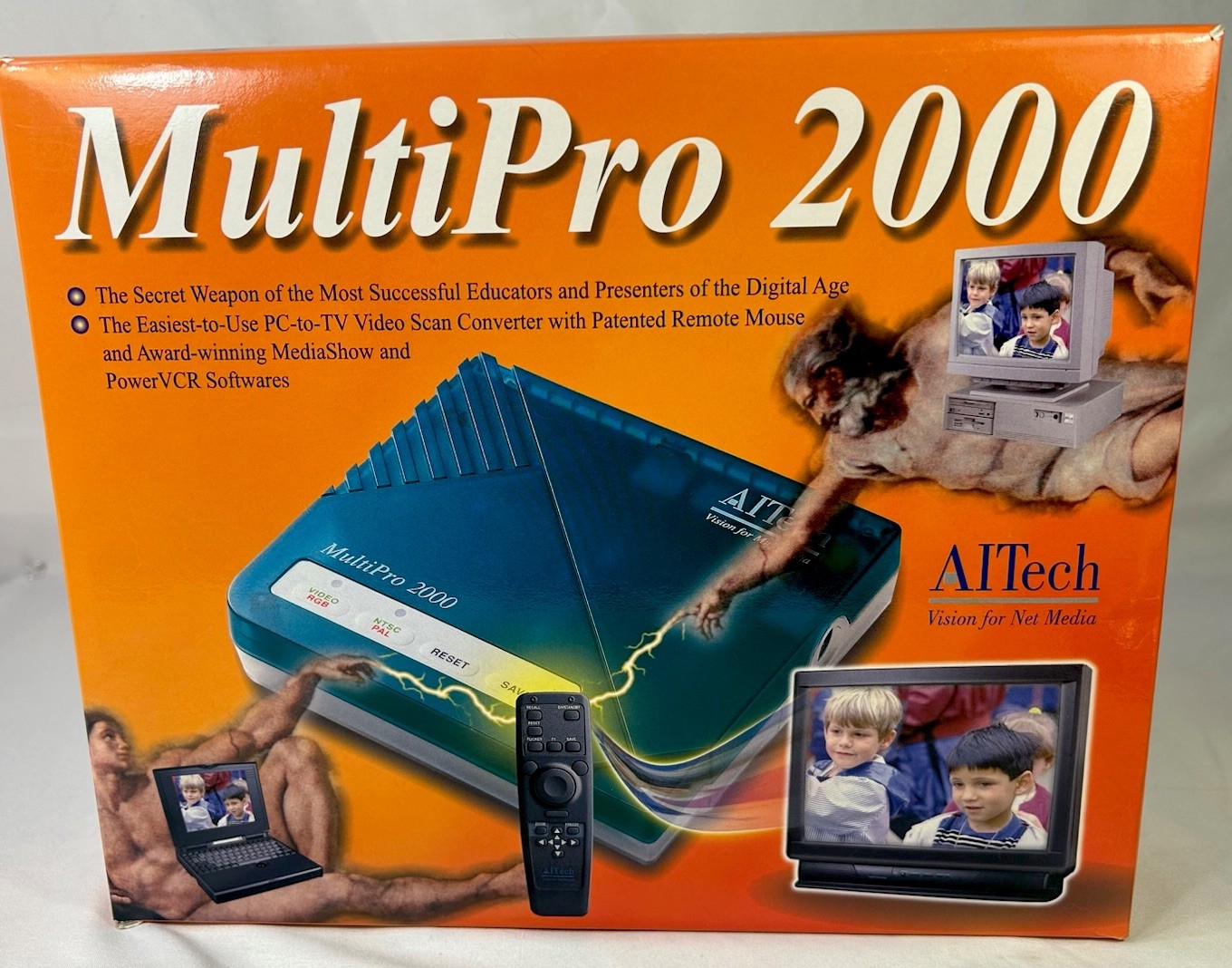 Multipro 2000 Computer to TV Video Scan Converter ~ NEW IN BOX!!