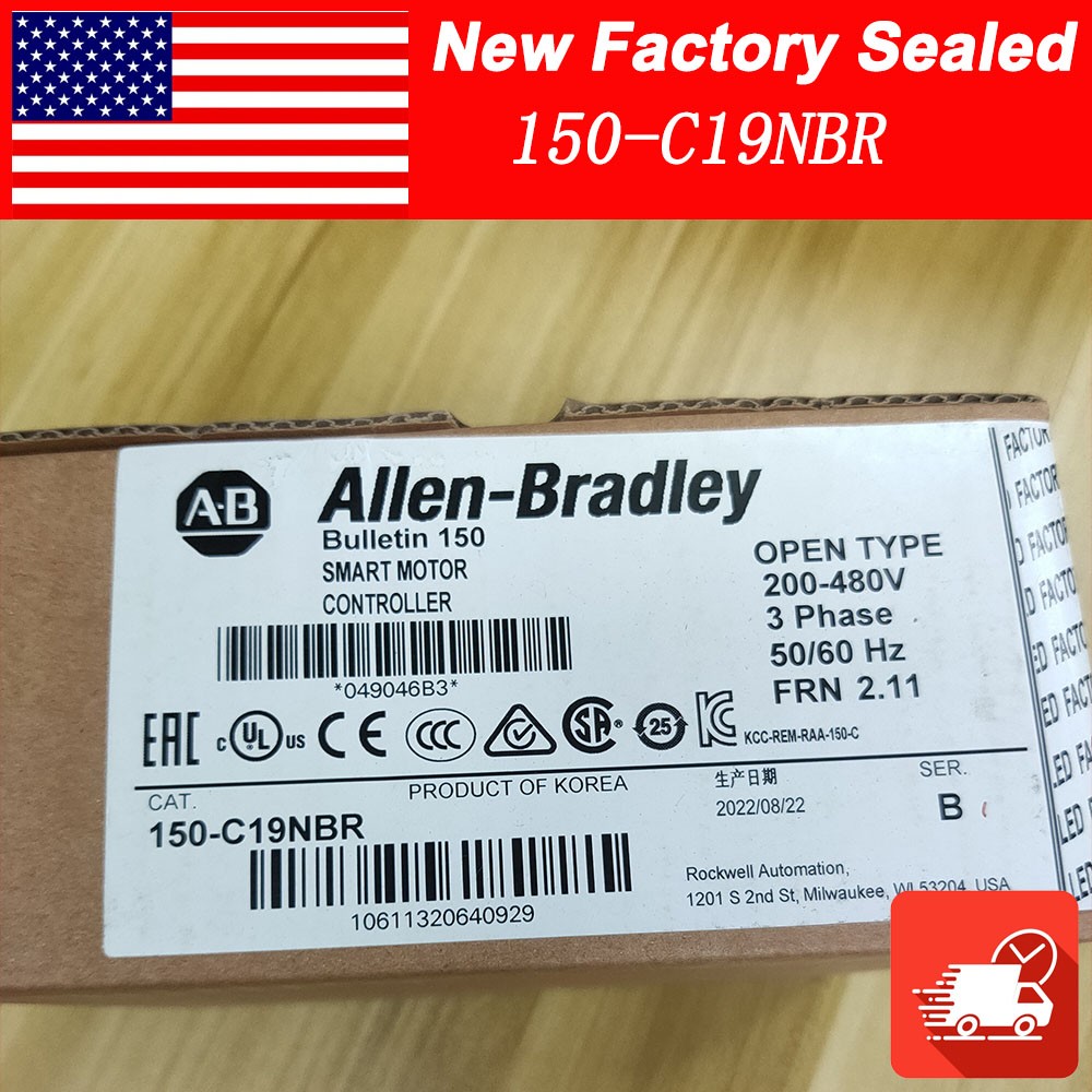 New Factory Sealed AB 150-C19NBR Smart Motor Controller