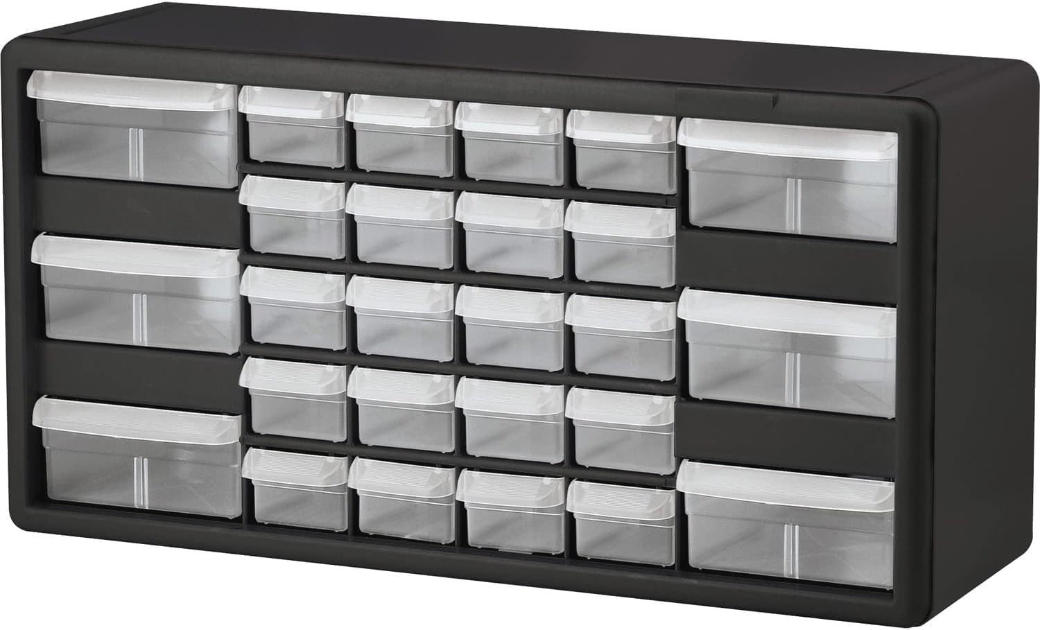 Akro-Mils 26-Drawer Plastic Drawer Storage Cabinet for Garage Organization, Bead