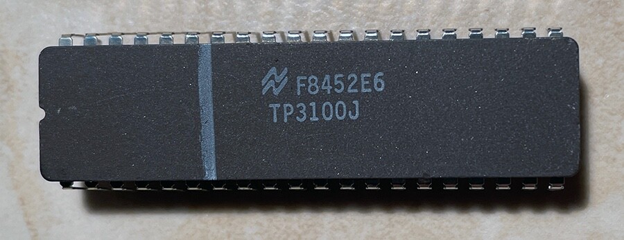 National TP3100J Digital Line Interface Controller - NOS