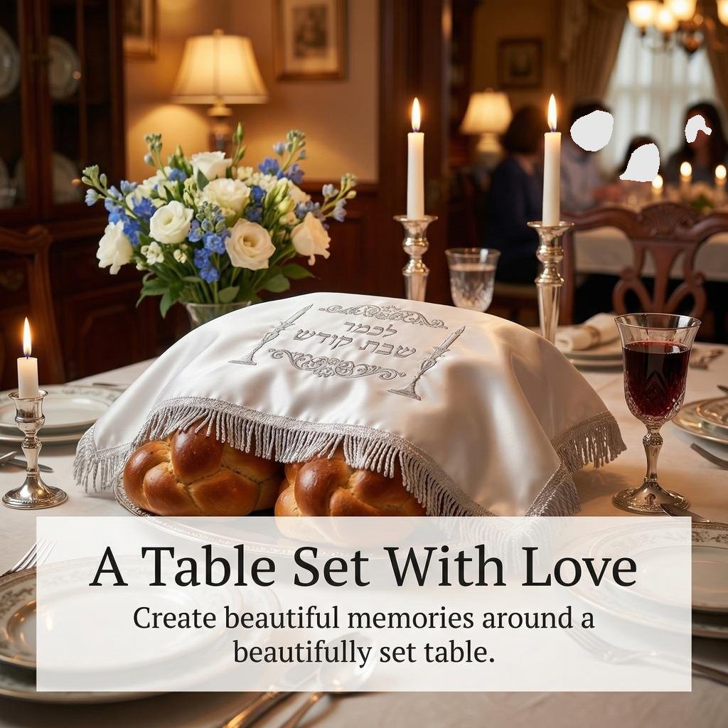 Simcha Challah Covers Small Satin 15x11" 35 pieces